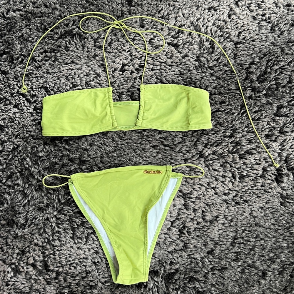 Bright Green Bikini Set